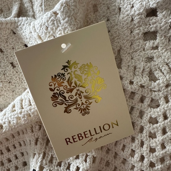 NWT Rebellion Butterfly Knit Cami - Picture 4 of 4